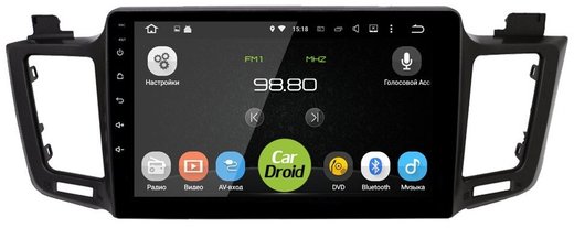 Магнитола для Toyota RAV4 XA40 2012-2019 - Roximo RM-1110 Android 12, 8-ядер, 4/64Гб, SIM-слот