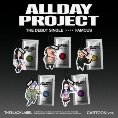 Альбом ALLDAY PROJECT - FAMOUS The Debut Single CARTOON 5 Version SET