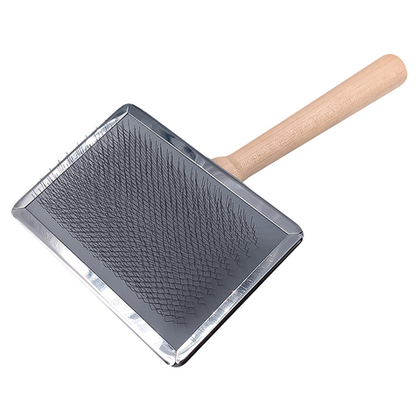 ZOOONE Пуходёрка металлическая супер большая деревянная ручка