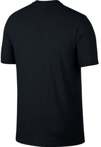 Мужская теннисная футболка Nike Solid Dri-Fit Crew - Размер L