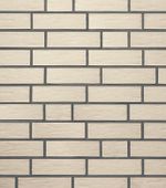 Roben - Oslo, perlweiss, NF14, 240x14x71, мерейная (genarbt) - Клинкерная плитка для фасада и внутренней отделки