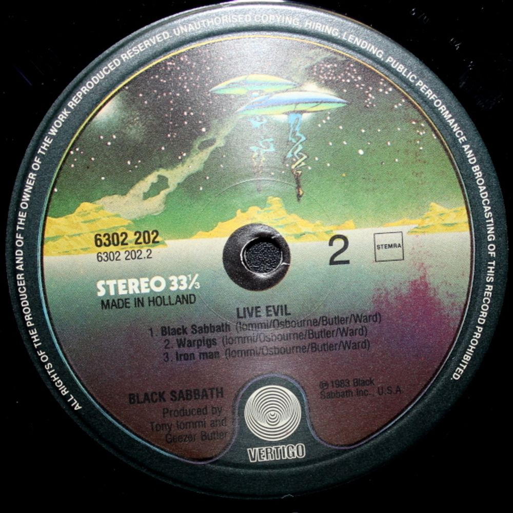 Black Sabbath / Live Evil (2LP)