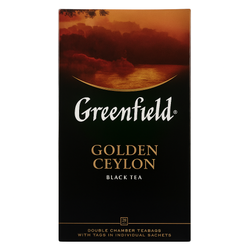 Чай черный Greenfield Golden Ceylon 25 пакетиков