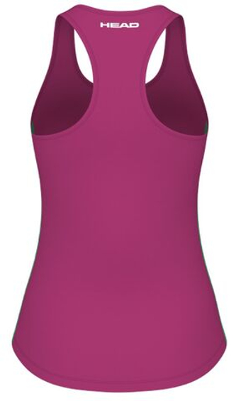 Женский топ теннисный Head Spirit Tank Top - ярко-розовый