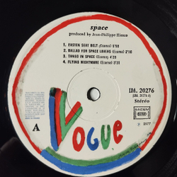 Винтажная виниловая пластинка LP Space Magic Fly (France 1977) Velvet Rape