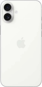 Смартфон Apple iPhone 16 Plus, OLED-экран, 6.7", 128ГБ, белый, nanoSIM+eSIM