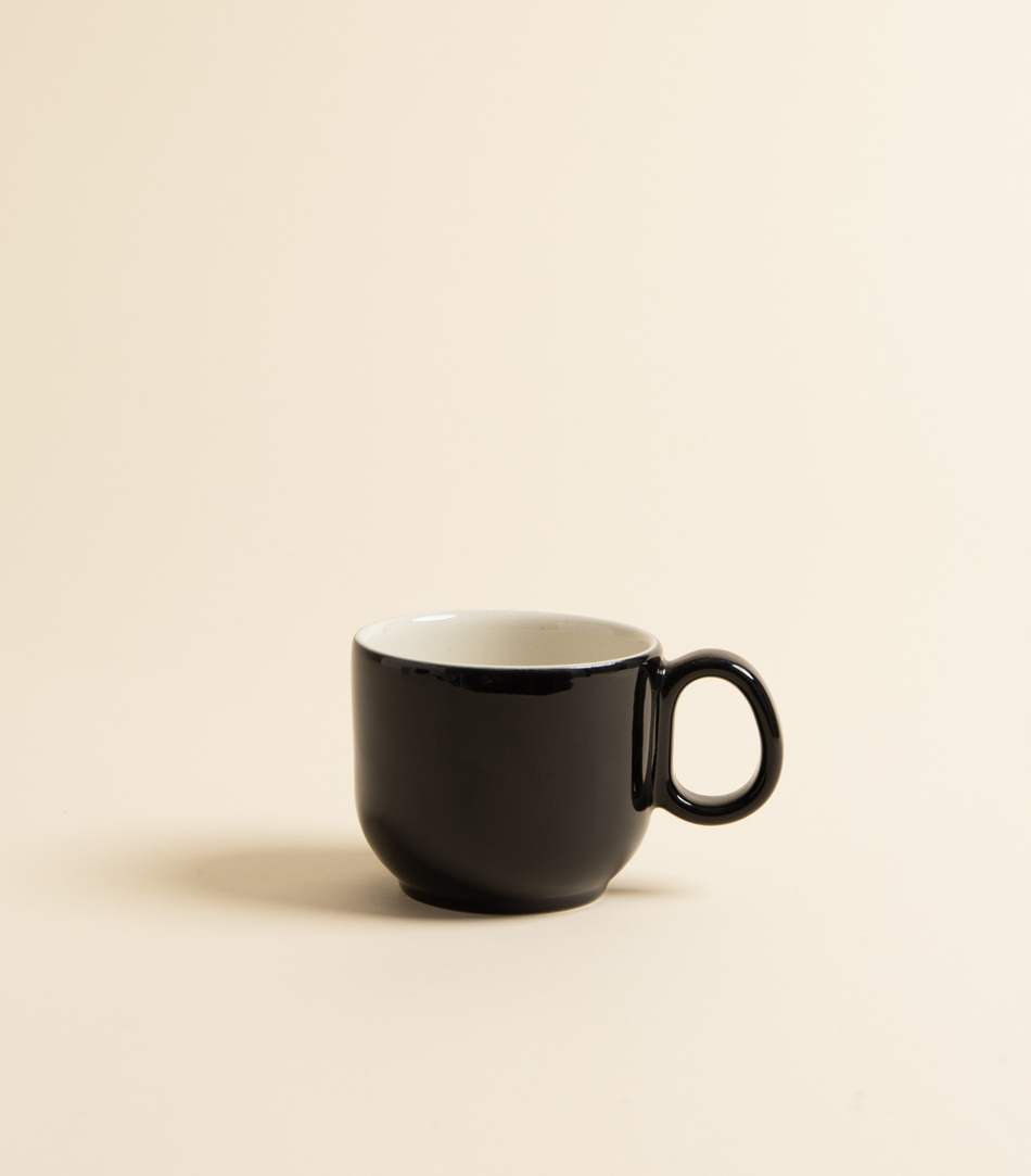 Чашка – HEN, Чёрный, 250 мл | мёве и чайка