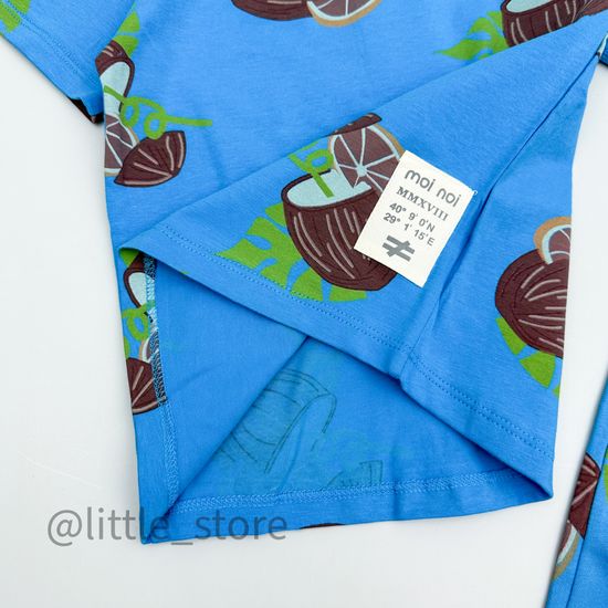 Комплект хлопковый Moi Noi, Кокосы на ярко-синем