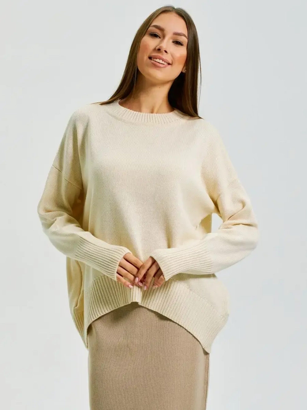 Джемпер для беременных и кормящих мам