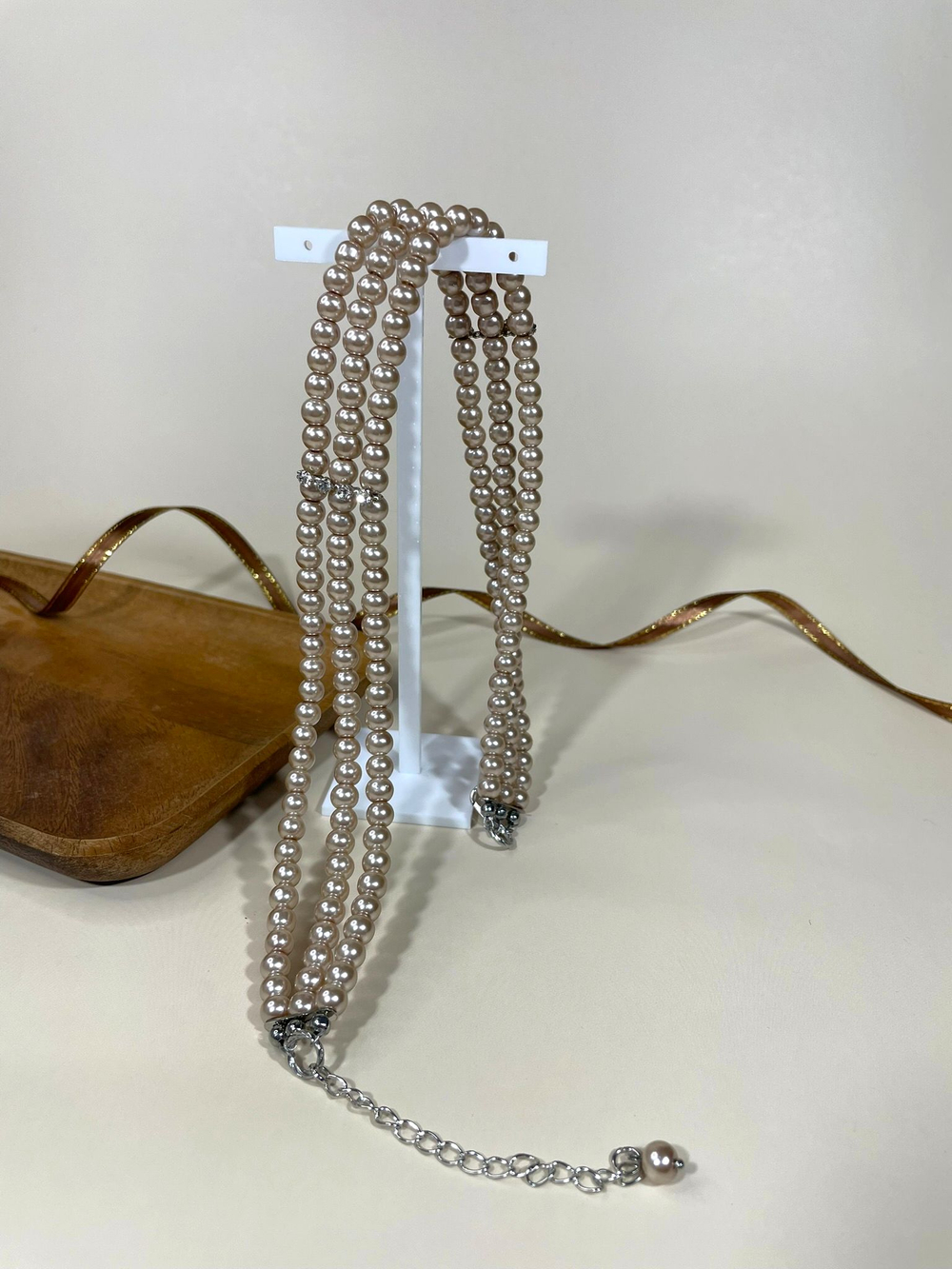 Чокер жемчужный 40 см