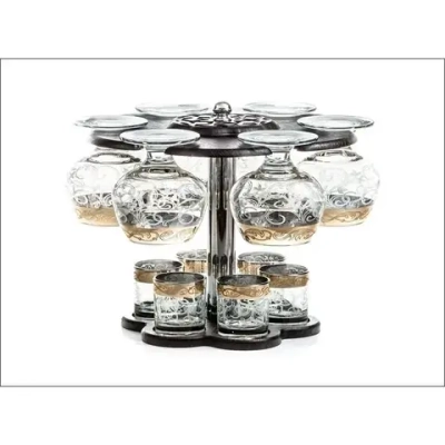 Бар Барокко (Барная стойка + 6 бренди + 6 стопок)