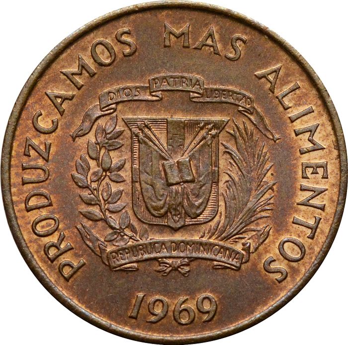 1 сентаво 1969 Доминикана ФАО