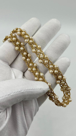 Цепь с бусинами