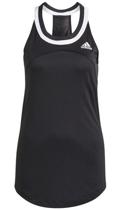 Женский топ теннисный Adidas Club Tank W - black/white