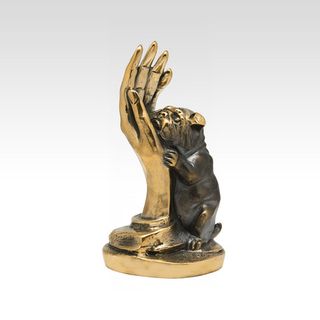 Скульптура "Бульдог" (серия "Нежность")