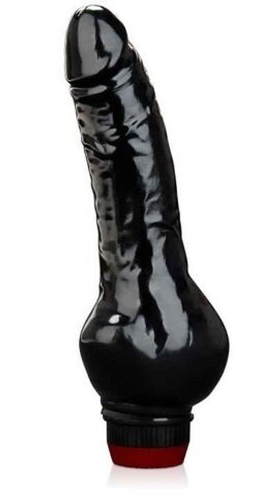 Черный анальный вибратор 5  Vibrating Anal Dildo