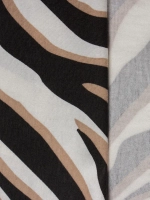 Футболка для девочки с принтом зебра