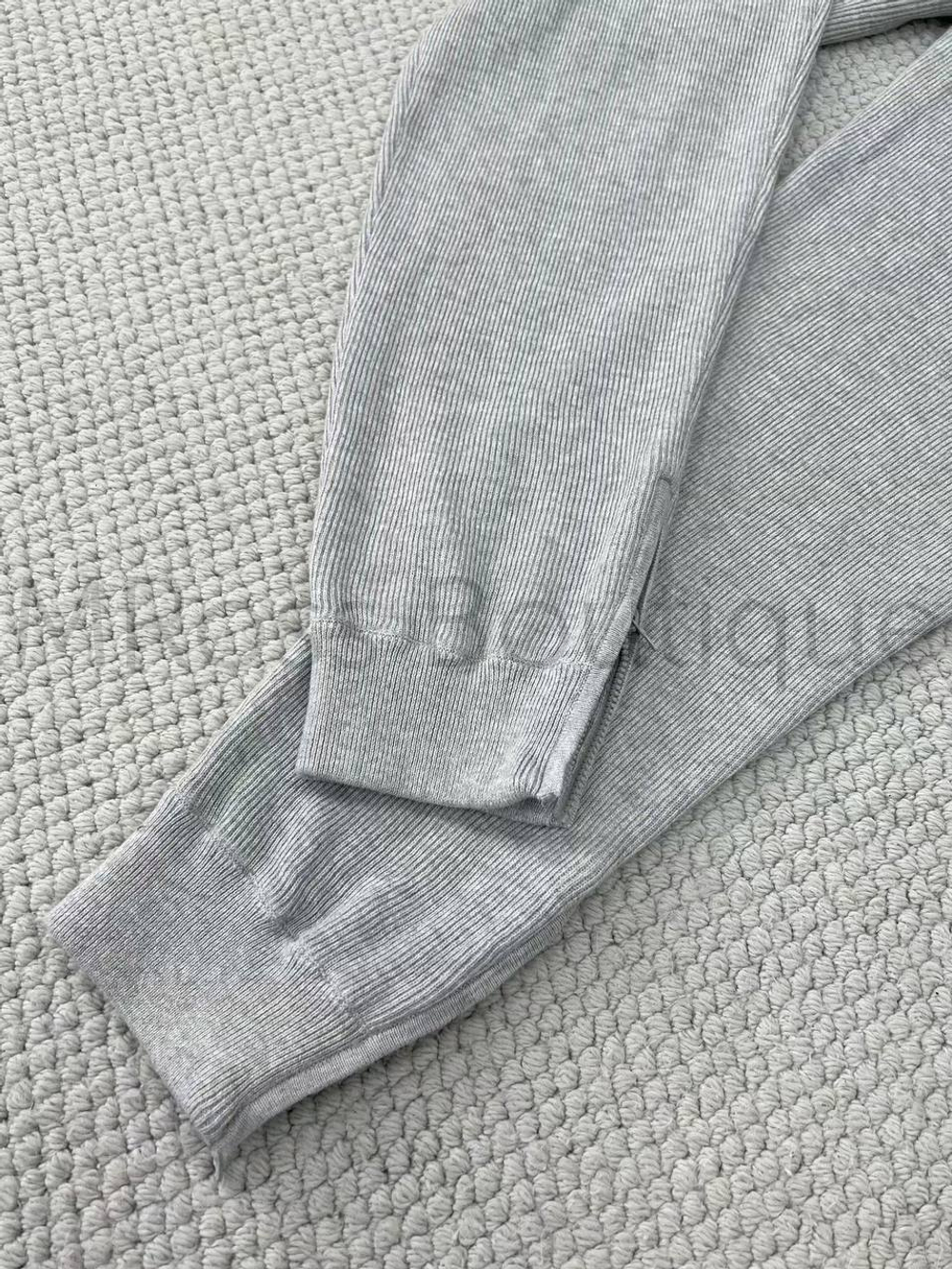 Мужской светло-серый спортивный костюм Brunello Cucinelli