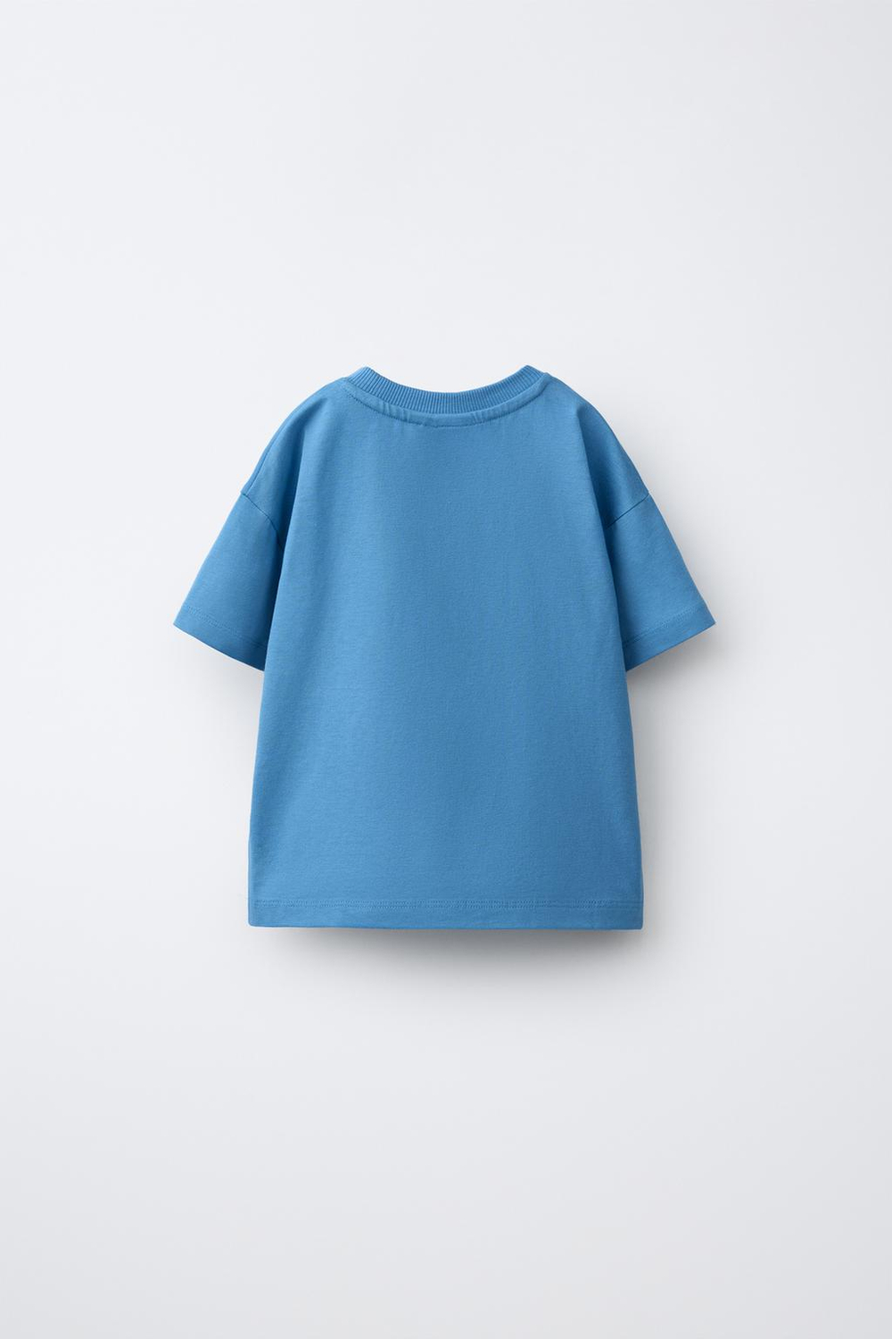 ZARA ФУТБОЛКА С АВТОМОБИЛЕМ ISABELLE VANDEPLASSCHE ©, СИНИЙ