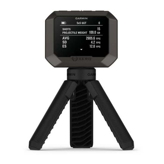 Измеритель скорости пули Garmin Xero C2 Chronograph