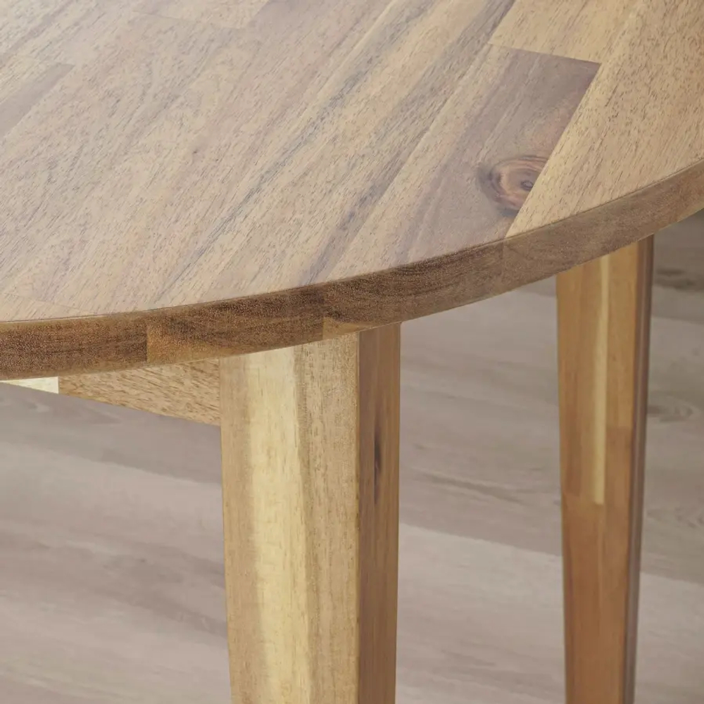 Стол и 2 стула - NACKANÄS / EBBALYCKE/ NACKANАS  IKEA/ НАКАНАС/  ЭББАЛЮККЕ ИКЕА, 80х75 см, белый /коричневый