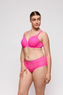 PRIMADONNA Twist Mocuto Бюстгальтер с поролоновой вставкой, вырез в форме сердца, розовый