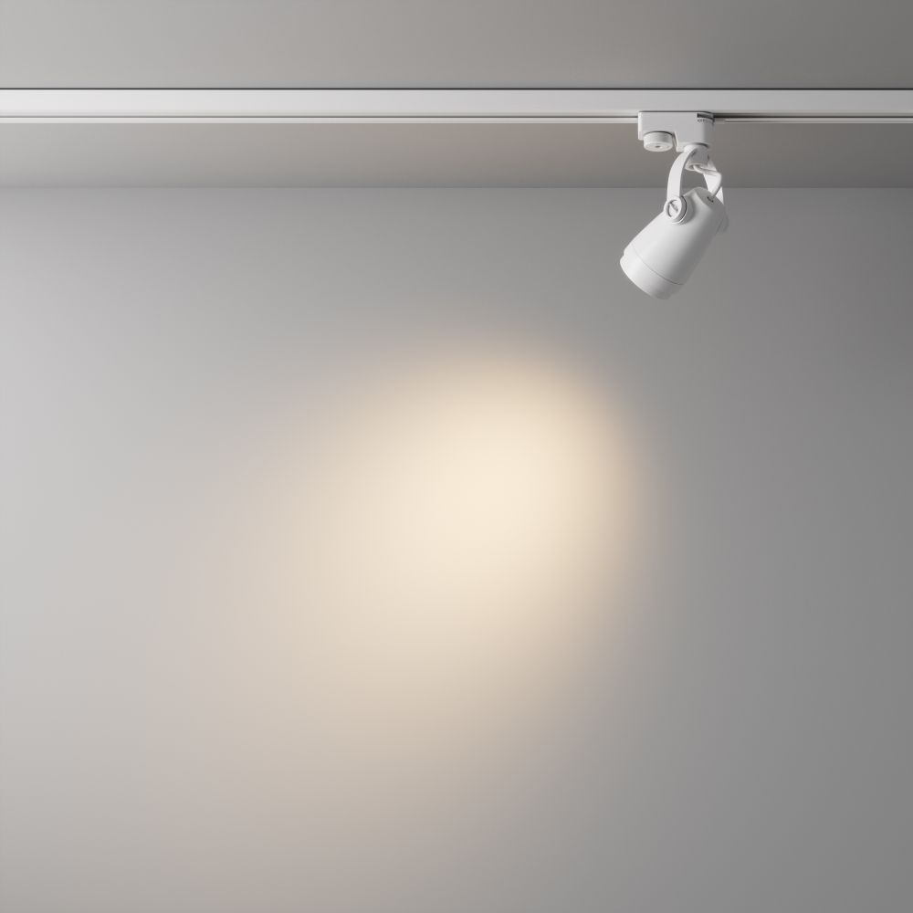 Трековый светильник для однофазного шинопровода Maytoni Unity Celo TR001-1-GU10-W