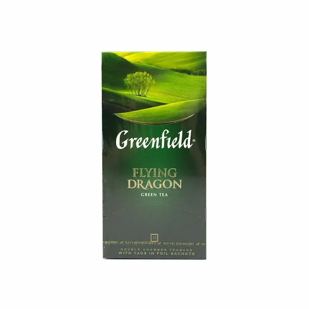 Чай зеленый Greenfield Flying Dragon, 25 х 2г