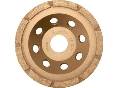 Алмазная чашка 115х22.2 мм однорядная "Эконом" (груб. шлиф., для УШМ 115 мм) MAKITA