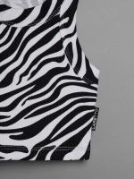 Летний кроп топ трикотажный детский