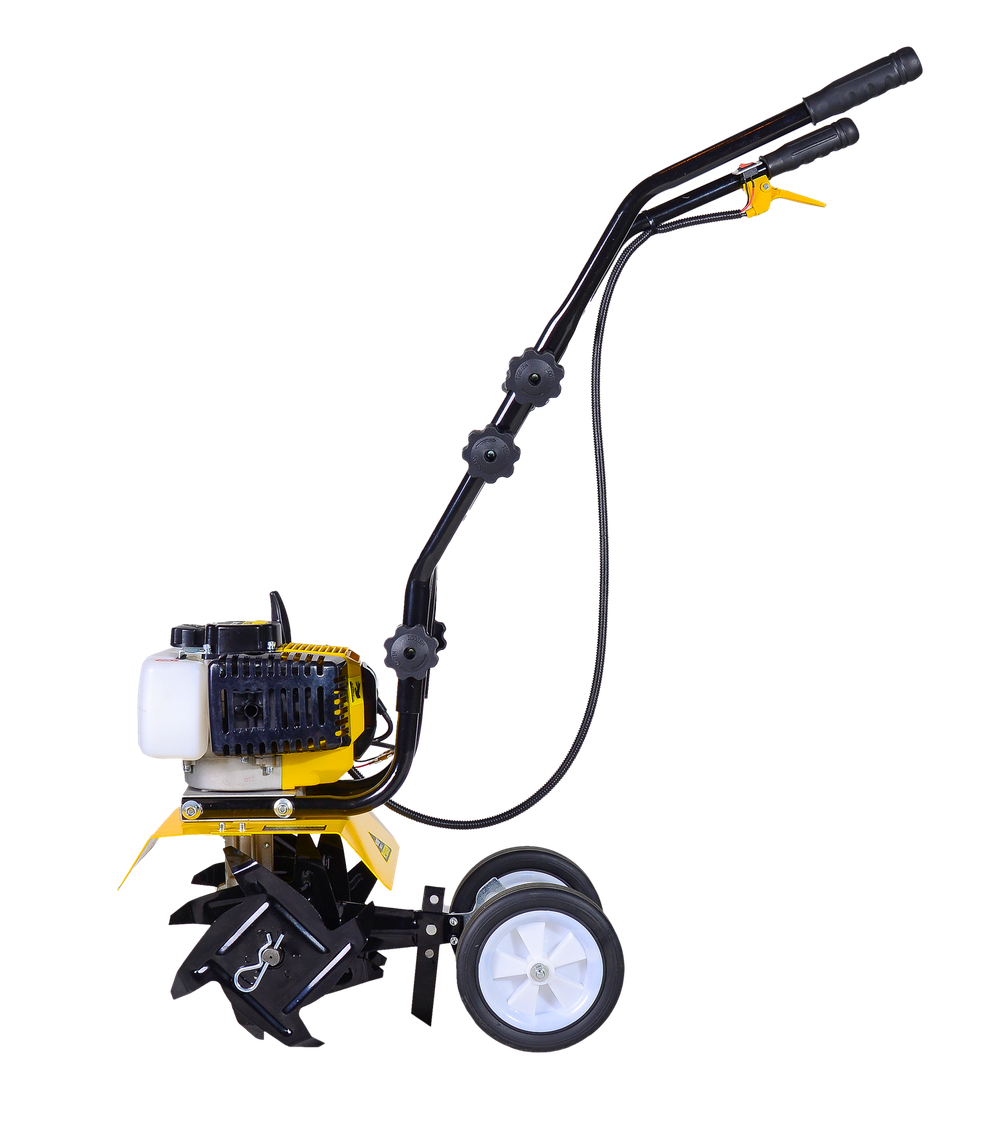 Культиватор Huter GMC-2.8, бенз, 2Т, 2.8 л. с, 2 кВт, 1 ск, шир./гл. 28/12 см , 1 шт.