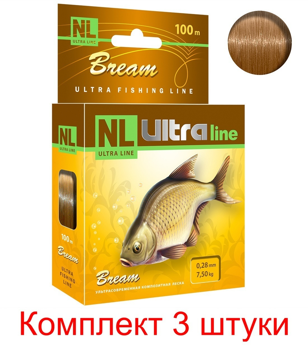 Полиэстровая леска NL ULTRA BREAM летняя 0,18 мм 1 шт