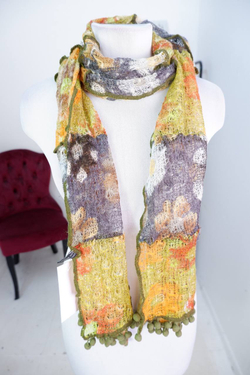 Шарф красивой вязки