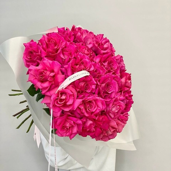 Букет из 25 роз Пинк Флойд