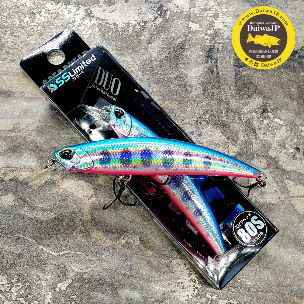 Воблер DUO SPEARHEAD RYUKI 80S IB-2402 LIMITED