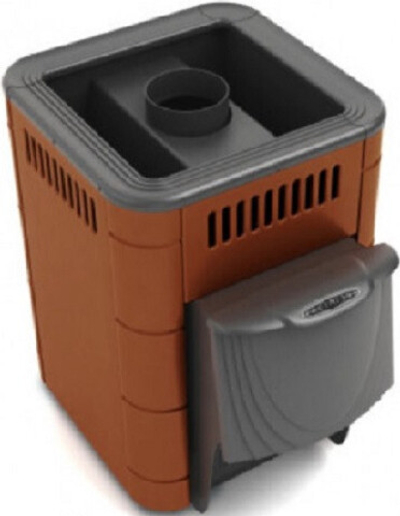 Печь банная Оса Inox ДА КТК терракота