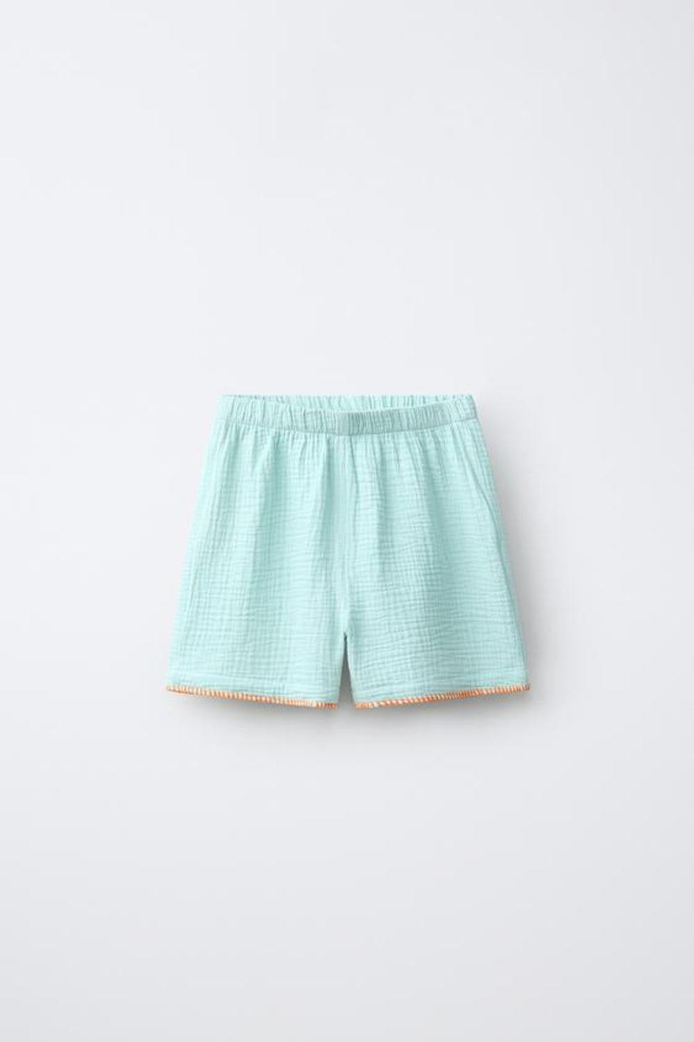 ZARA ПИЖАМА С КАРМАНОМ, ЦВЕТ МОРСКОЙ ВОЛНЫ