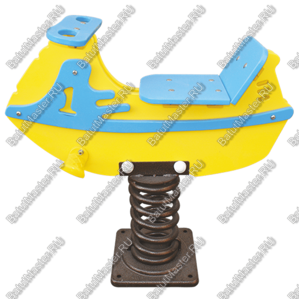 Детская качалка на пружине для игровых площадок "Скутер"
