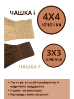 Франзуская модель бюстгальтера большие размеры FGi ажурный