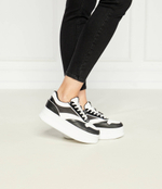 Кожаные кроссовки kobo iii Karl Lagerfeld - черный(KL65020)