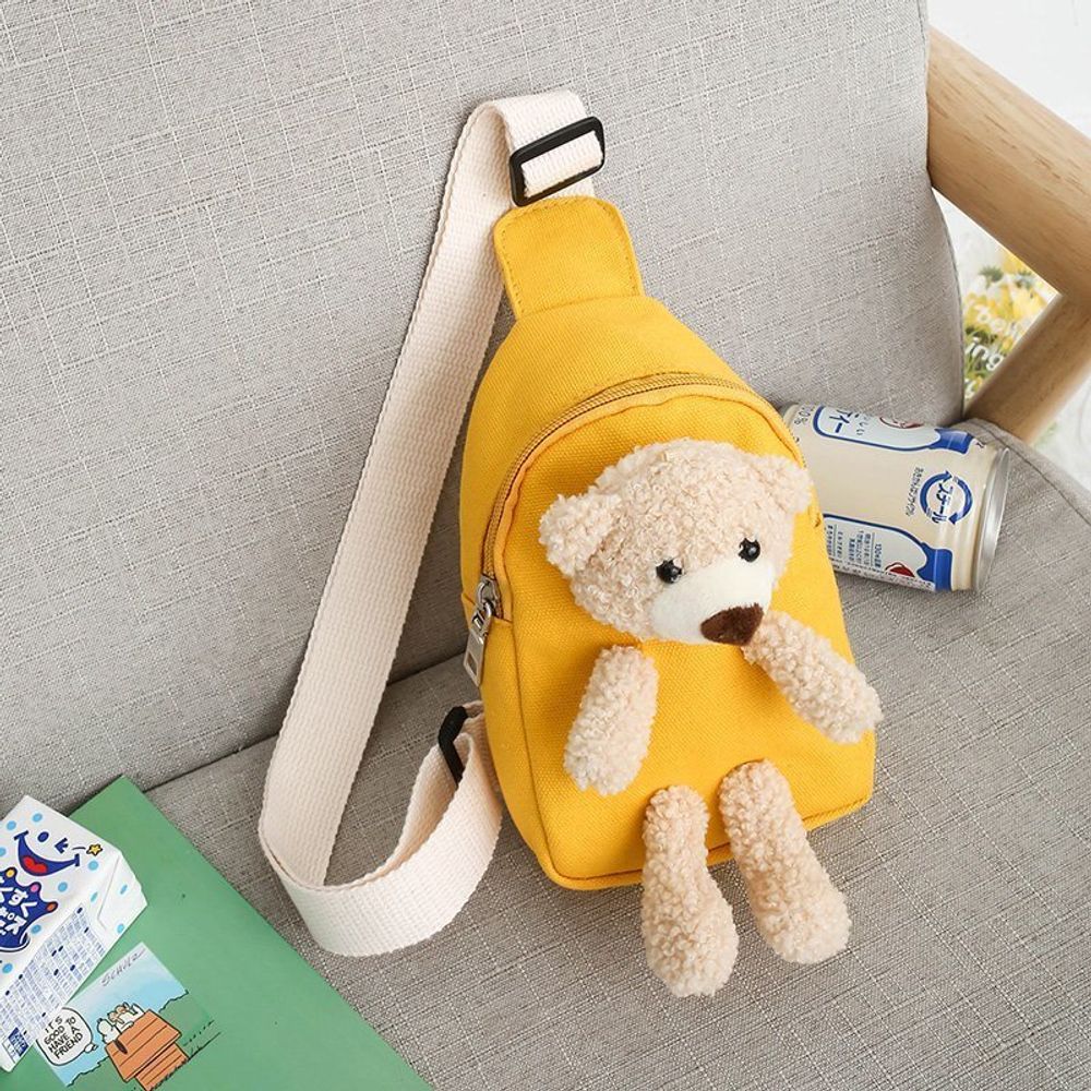 Детская сумка через плечо &quot;Teddy&quot;, желтая