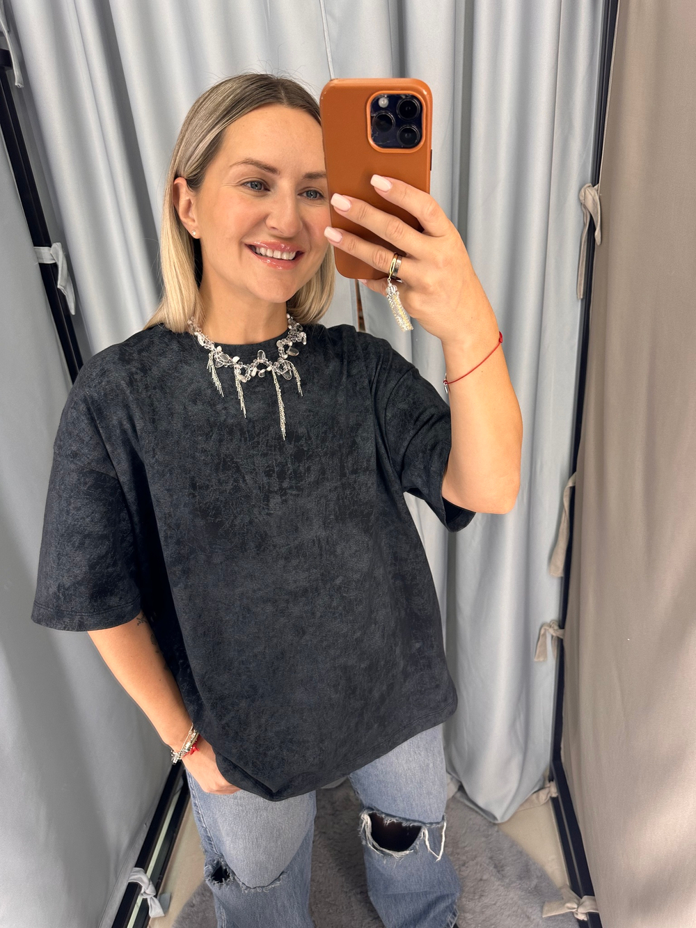 Ожерелье Горный хрусталь