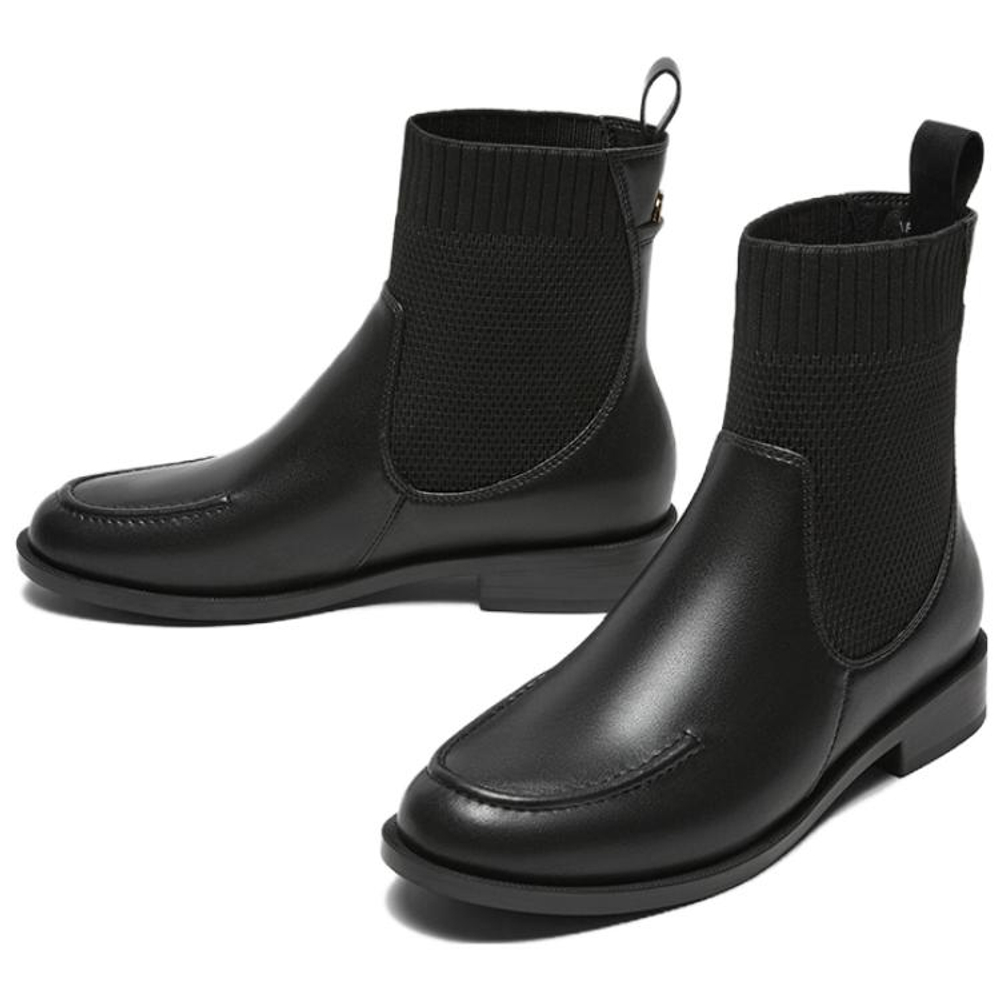 BASTO PU Crew Ankle Boots 2.5cm Women"s