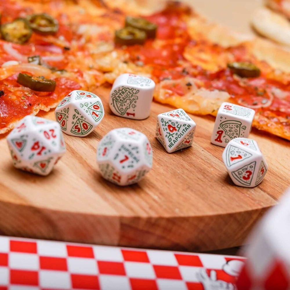 Набор кубиков Pizza Dice Set: Pepperoni