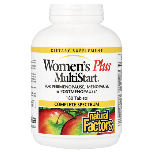 Natural Factors, Women's Plus MultiStart®, 180 таблеток