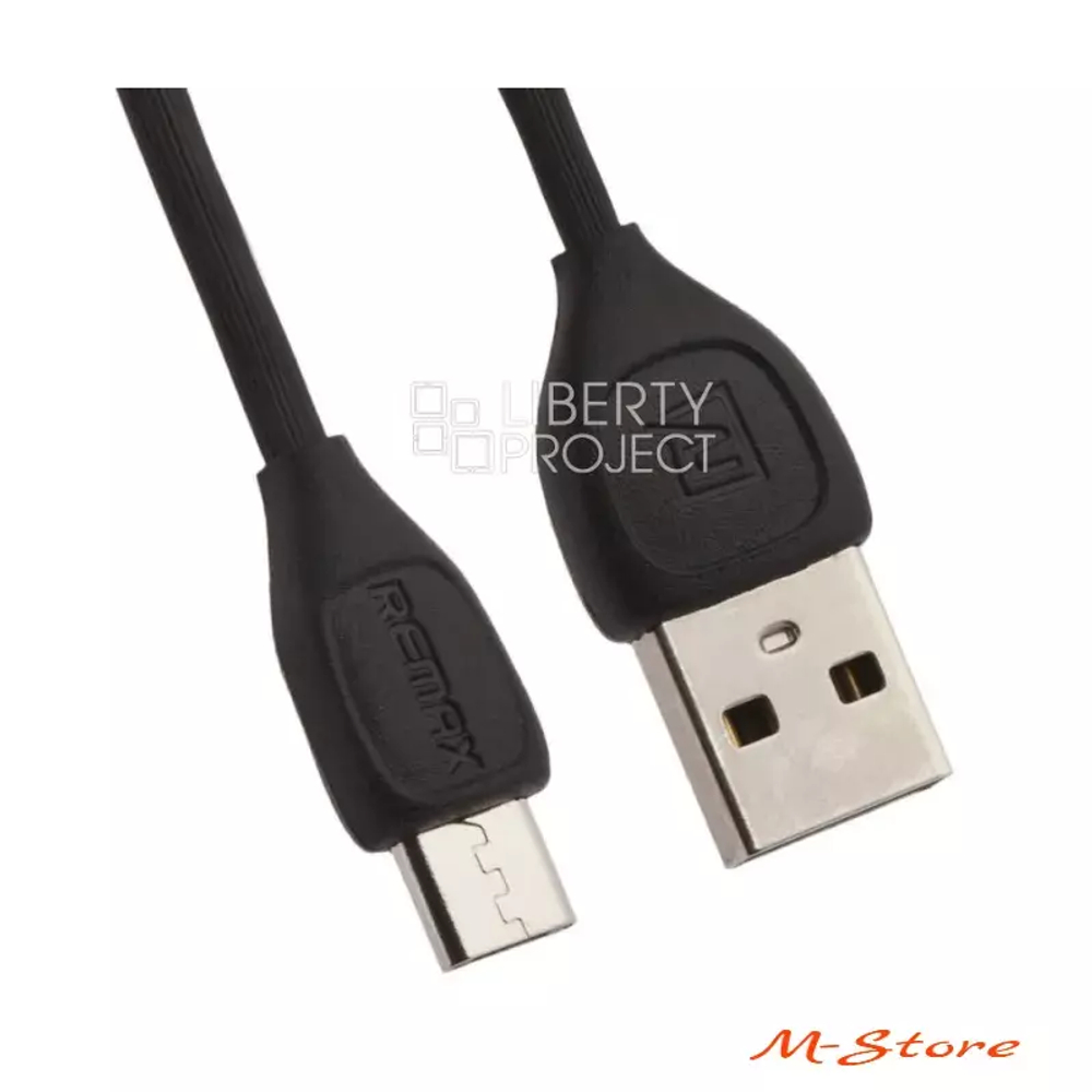 Кабель 1m USB/Micro 1.2A RC-050m Lesu Remax black