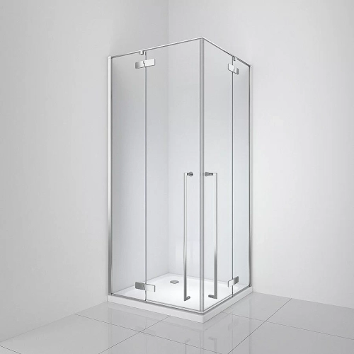 Душевой уголок Cezares Liner 100x100 LINER-A-2-100-C-Cr 100x100 стекло прозрачное/профиль хром
