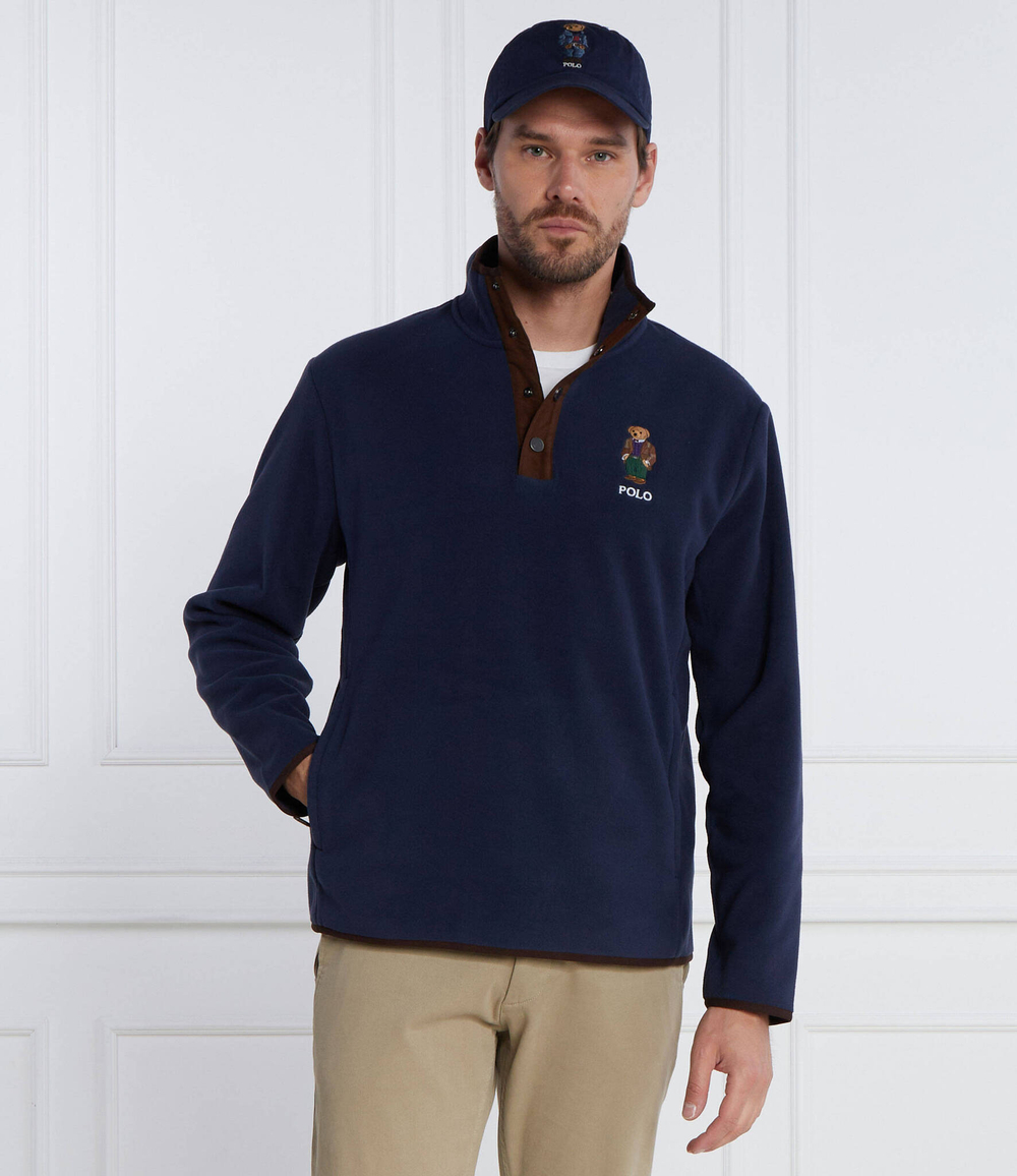 Флисовые Худи POLO RALPH LAUREN - темно-синий(710930549)