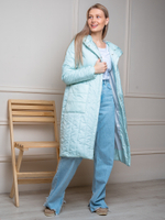 Пальто женское "Голд" мята