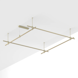 Основание ART-APRIORI-QUADRAT-ROD-400-2000x2000 (OG) (Arlight, IP20 Металл, 3 года) 054428